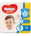 HUGGIES UNISTAR BASE 5 15 PEZZI