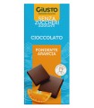 GIUSTO SENZA ZUCCHERO CIOCCOLATO FONDENTE ARANCIA 85 G